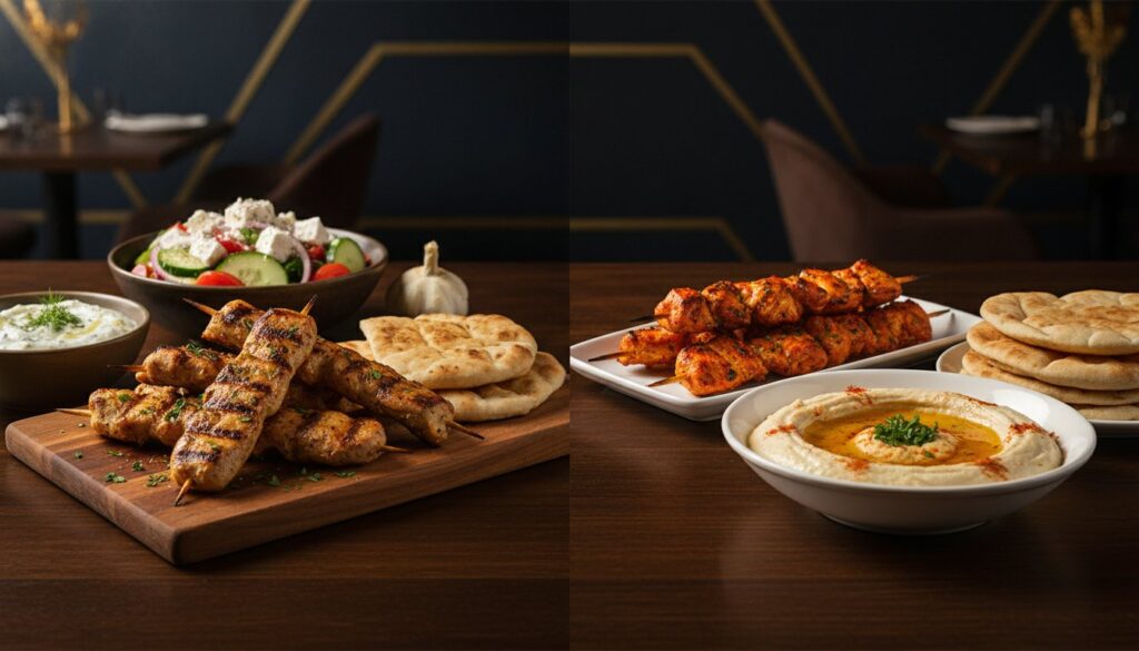 The Difference Between Greek and Lebanese Food: A Connoisseur’s Guide to Mediterranean Flavours